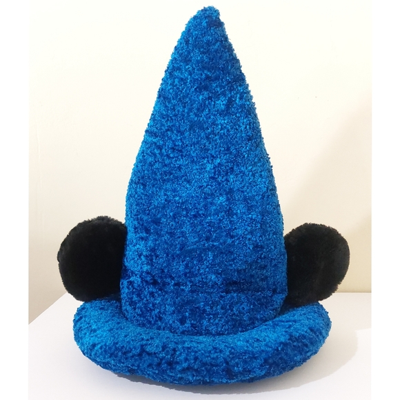 Disney Parks Mickey Mouse Blue Fantasia Sorcerer Hat Collectible Memorabilia - Picture 6 of 8